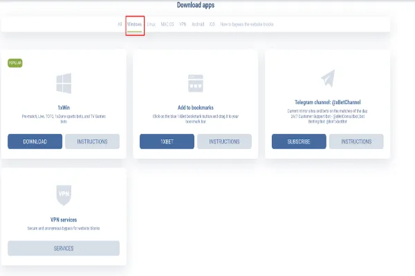 1xBet Mobile App in Nigeria